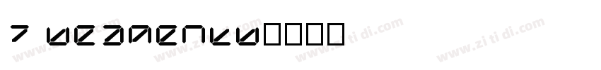 7 Segments字体转换